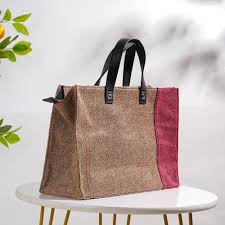 Brown Jute Carry Bag...